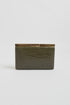 CLUTCH SAVINA CROC STRUCTURED - KHAKI