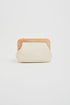 CLUTCH KIMMI TIMBER FRAME - OFF WHITE