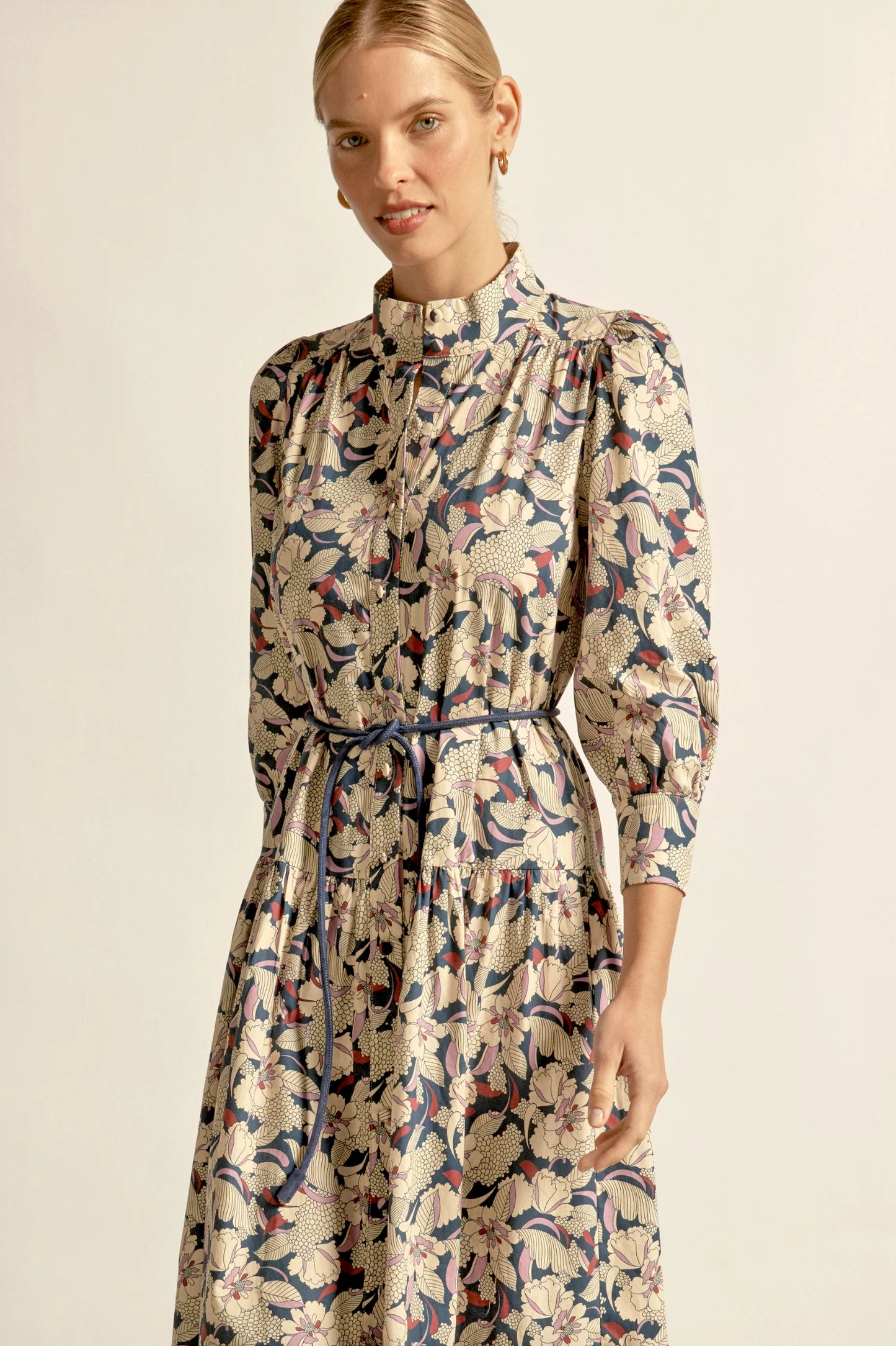 DRESS REVERIE - BERRY GARDEN