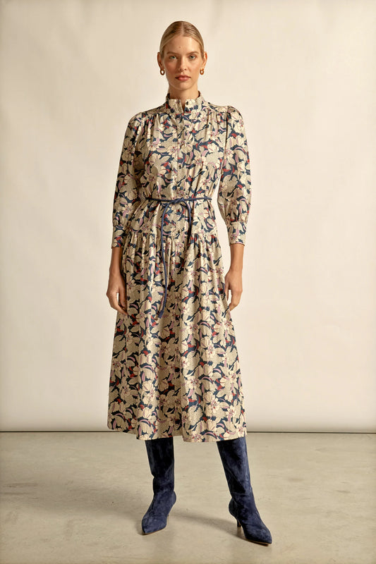 DRESS REVERIE - BERRY GARDEN