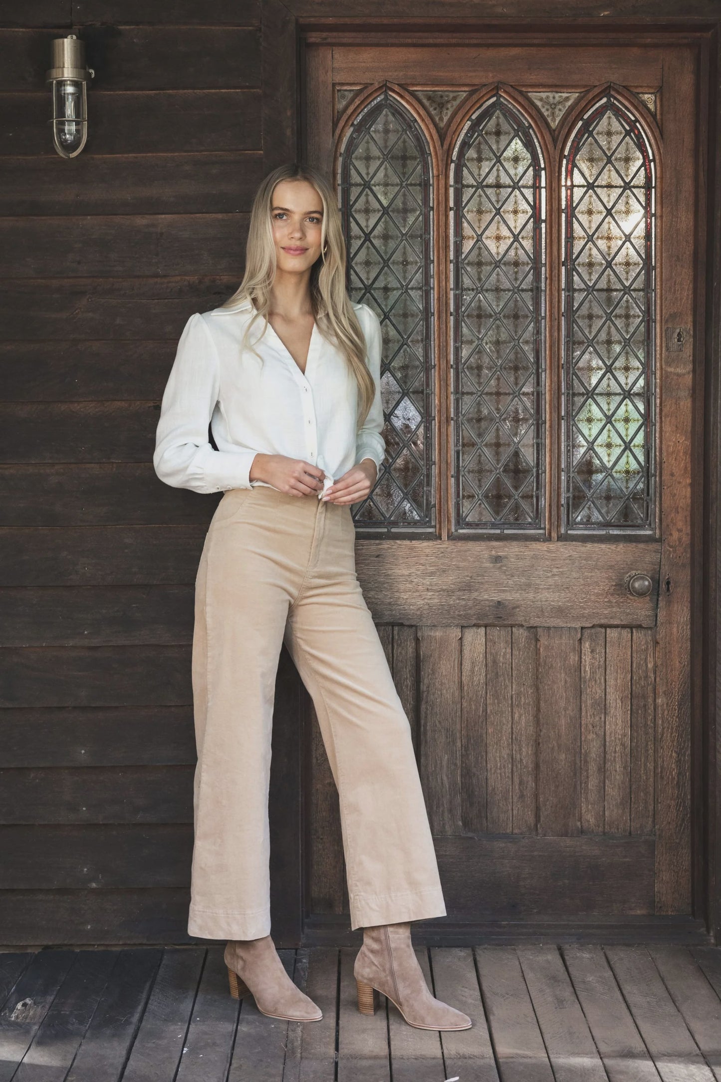 JEAN FLEETWOOD CORD - WHEAT