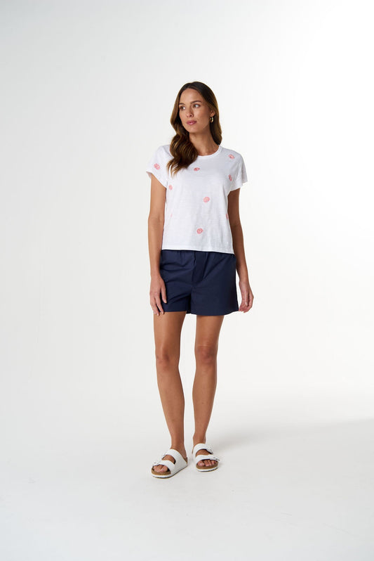 TEE SHELL EMBROIDERED