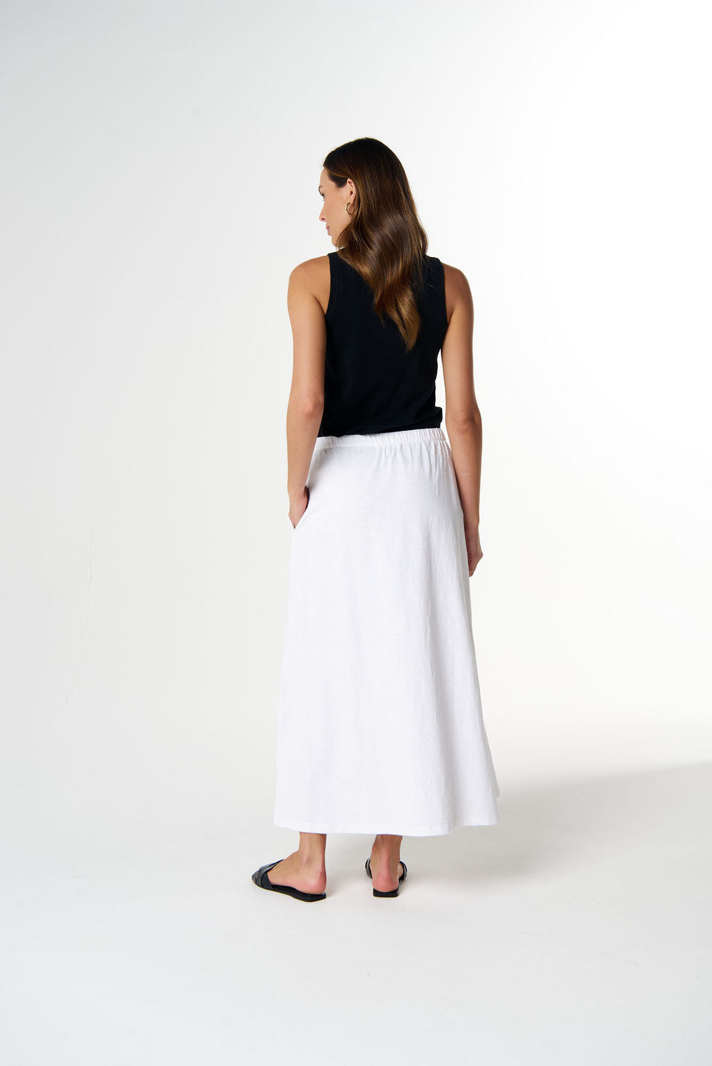 SKIRT WILD COTTON KNIT MAXI