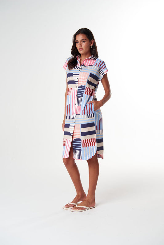 DRESS DREAM SHIFT - GYPSY PRINT