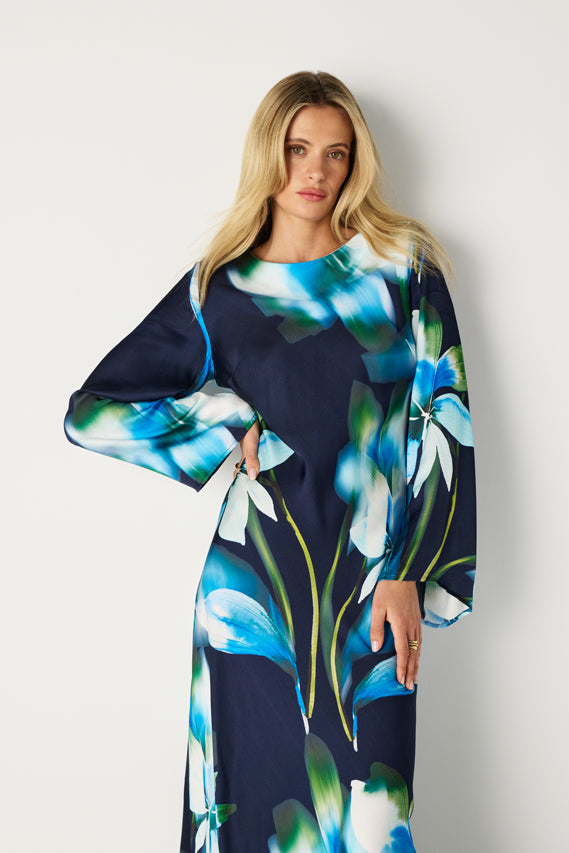 DRESS MAXI BLOOM