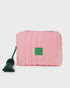 COSMETIC CASE - PINK VELVET