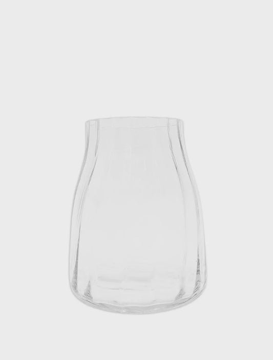 CLASSIC RIBBED VASE -SMALL