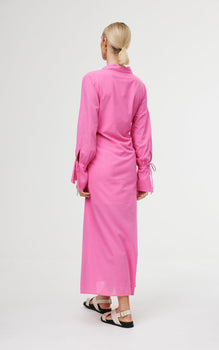azalea wrap long sleeve maxi dress DRESS DAKOTA MAXI