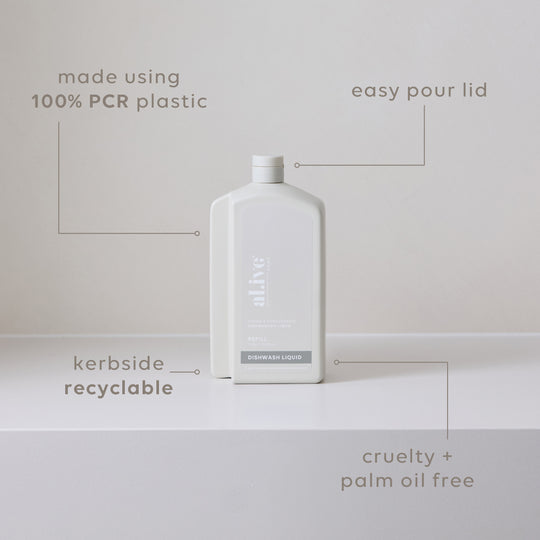 REFILL DISH WASH - LEMON & POMEGRANATE