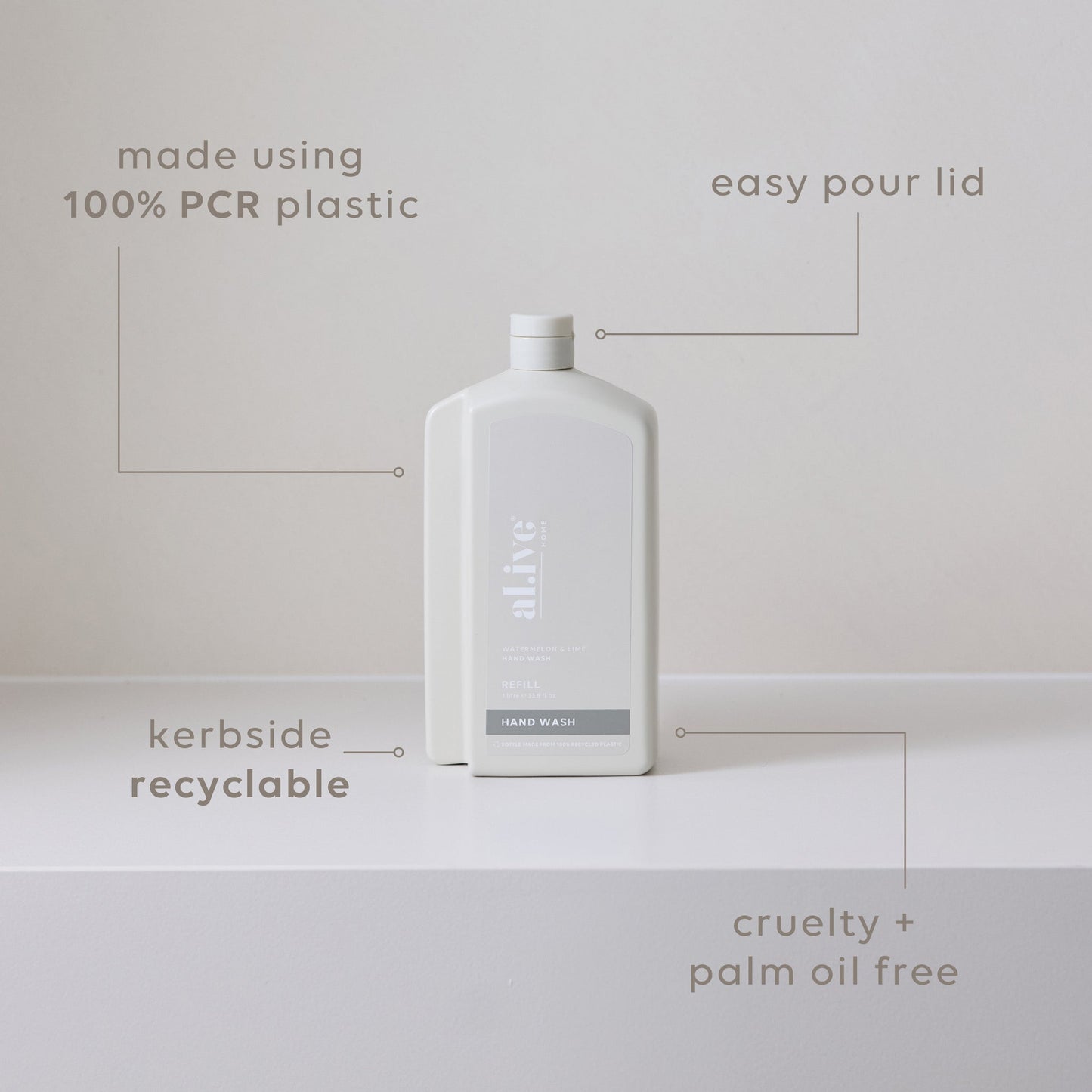 REFILL HAND WASH - WATERMELON & LIME