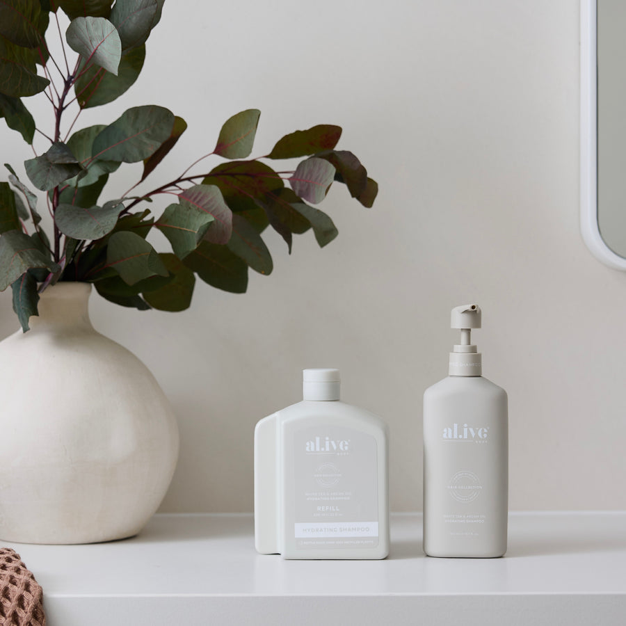 REFILL 650ML SHAMPOO - WHITE TEA & ARGAN OIL