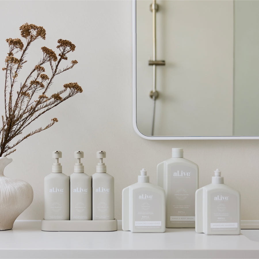 REFILL 650ML CONDITIONER - WHITE TEA & ARGAN OIL