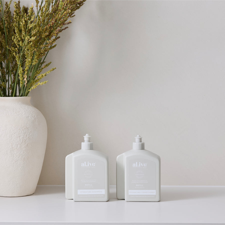 REFILL 650ML CONDITIONER - WHITE TEA & ARGAN OIL