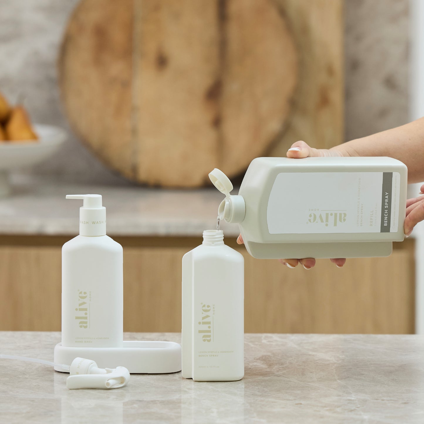 REFILL BENCH SPRAY NEW - LEMON MYTRLE & HONEYDEW