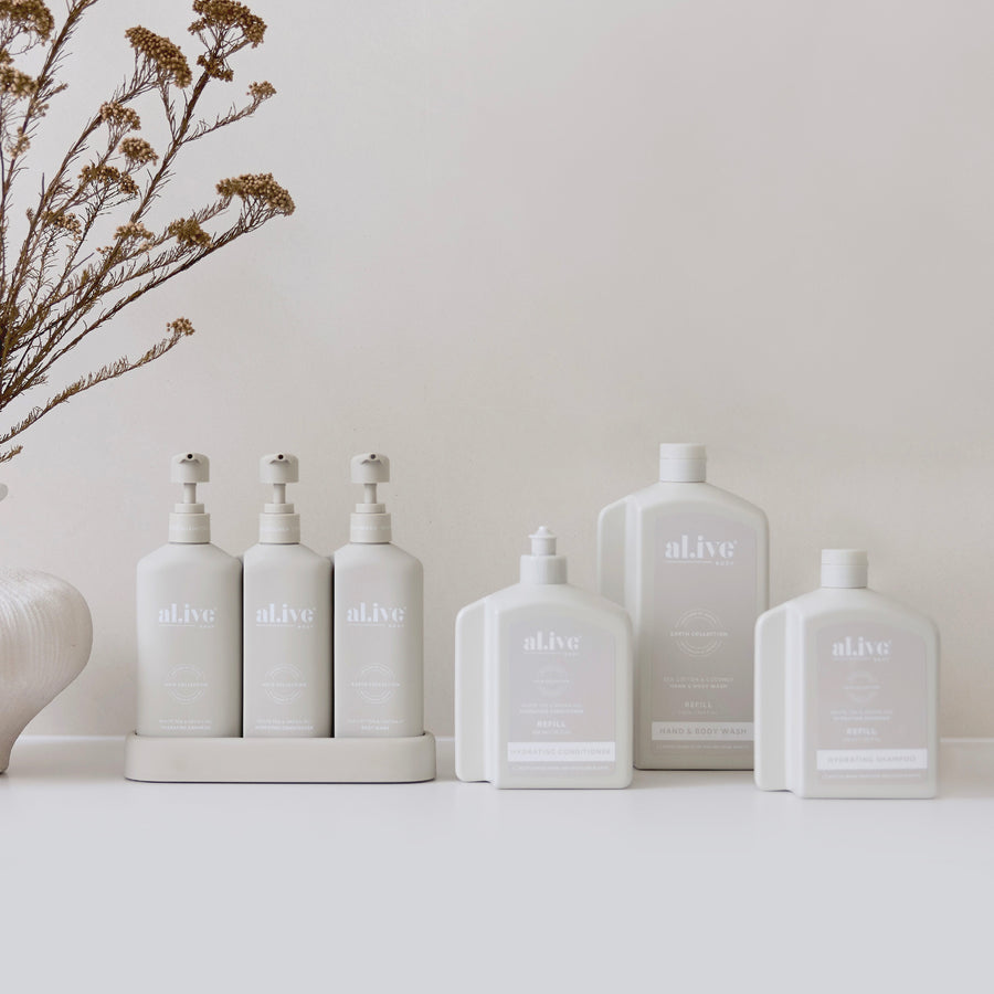 REFILL 650ML SHAMPOO - WHITE TEA & ARGAN OIL