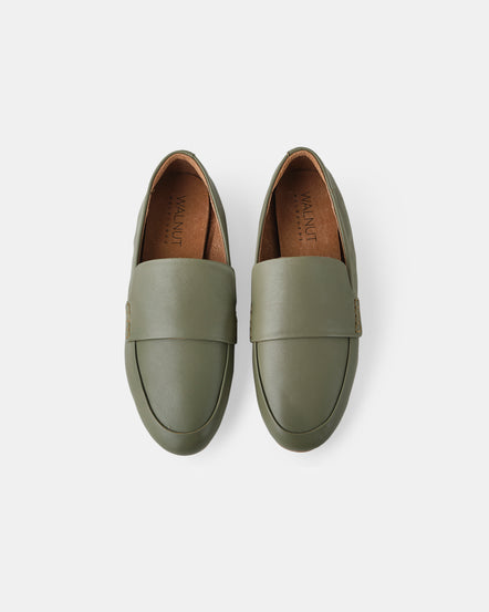 LOAFER DUTCH LEATHER - OLIVE
