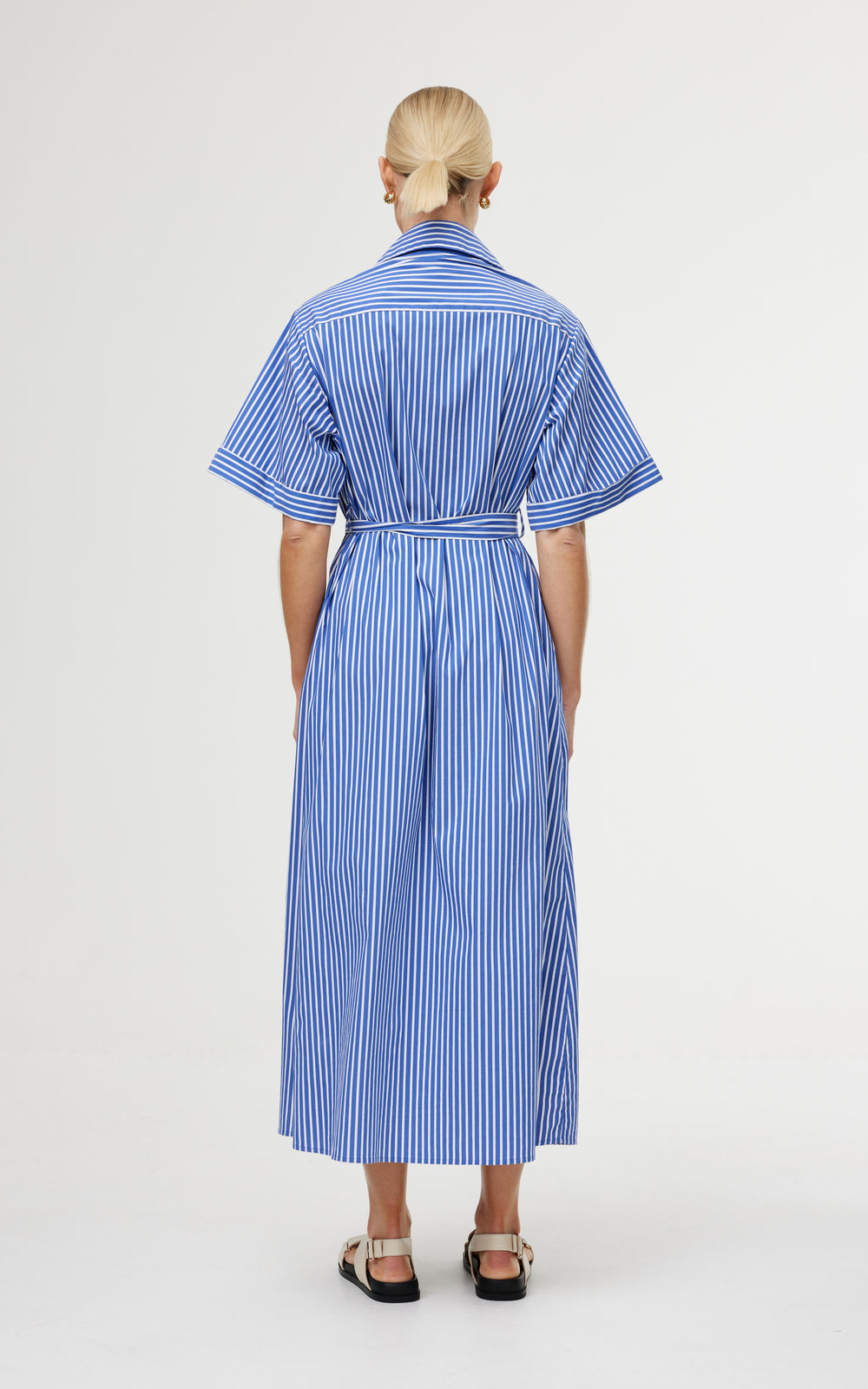 DRESS EMELIA - RIVIERA STRIPE - LAST ONE SIZE XL!