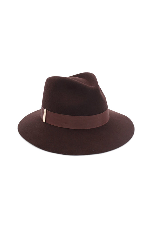 HAT ZAIRA WOOL FEDORA