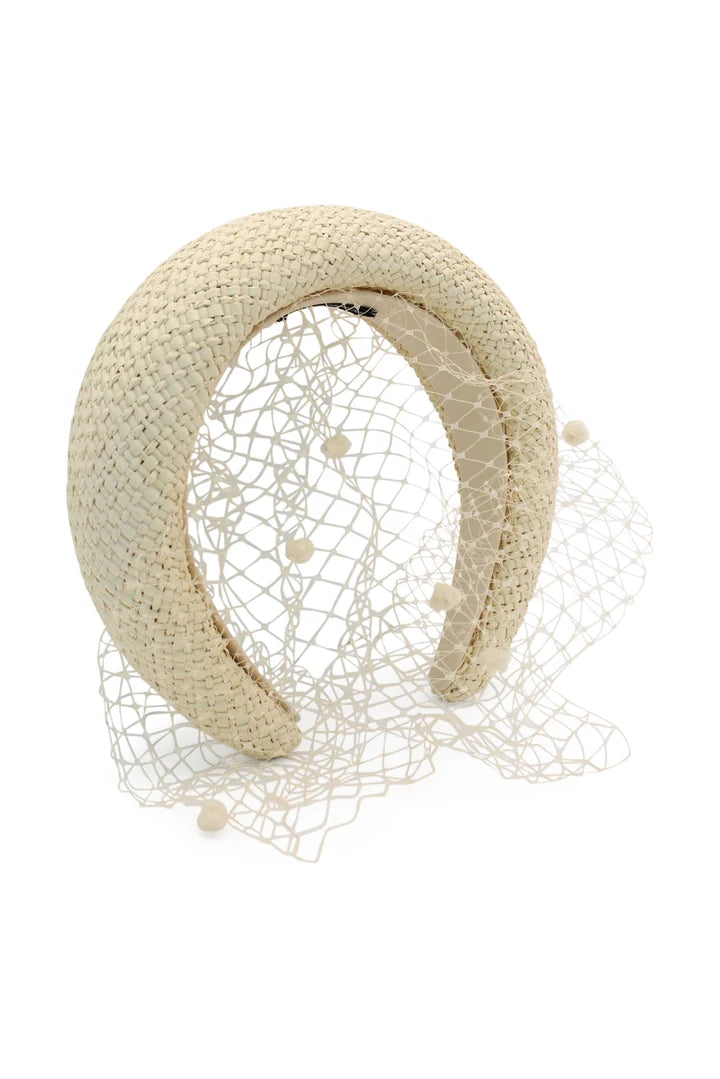 HEADPIECE HEDLEIGH VALE - NATURAL BEIGE