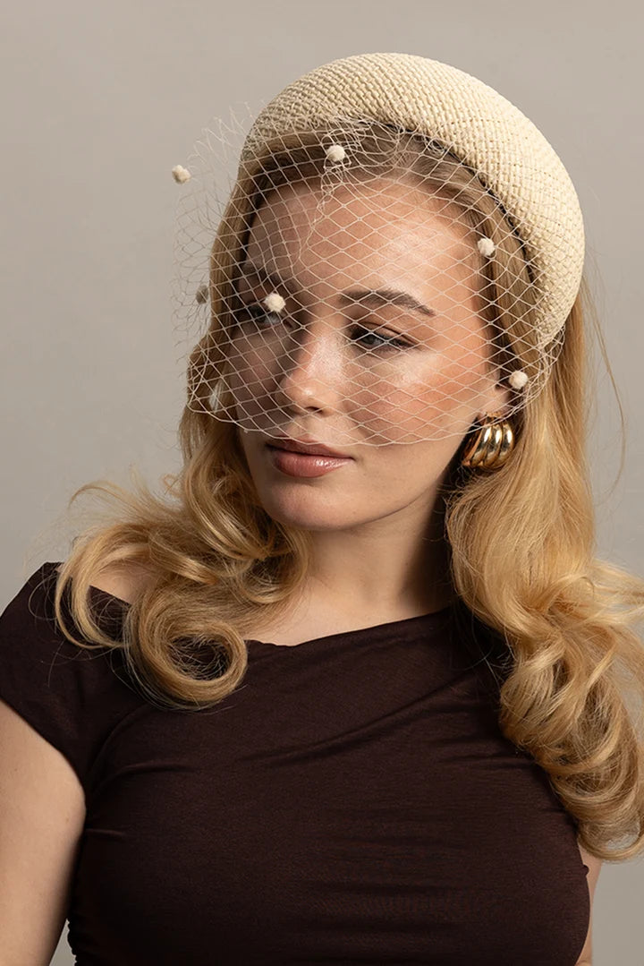 HEADPIECE HEDLEIGH VALE - NATURAL BEIGE