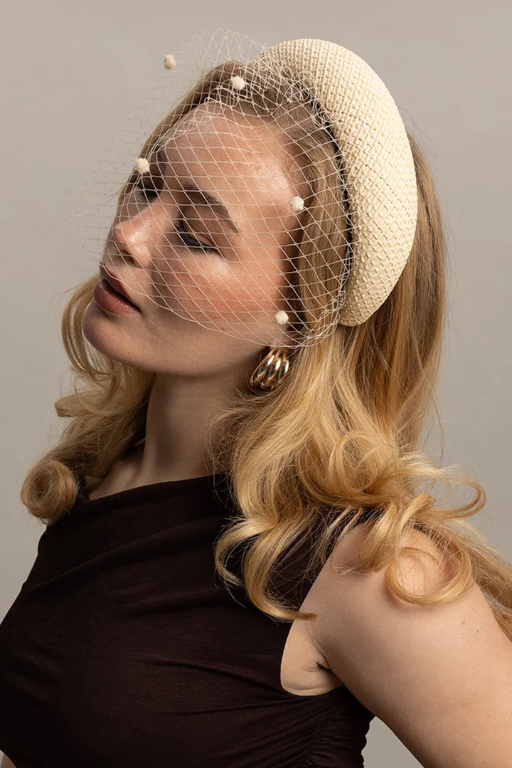 HEADPIECE HEDLEIGH VALE - NATURAL BEIGE
