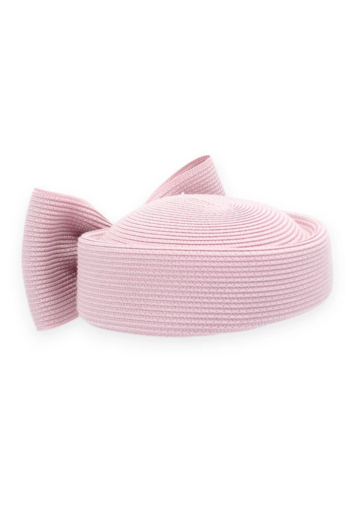 HAT TARA PILLBOX - DUSTY PINK