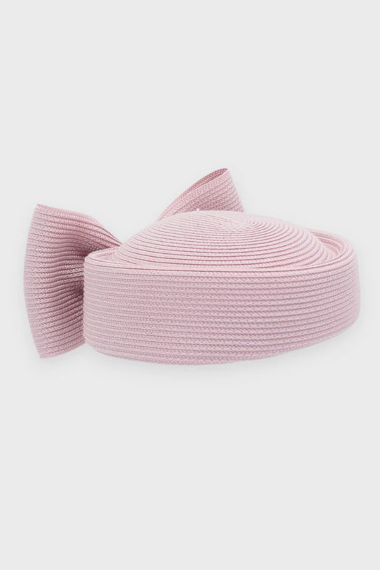 HAT TARA PILLBOX - DUSTY PINK