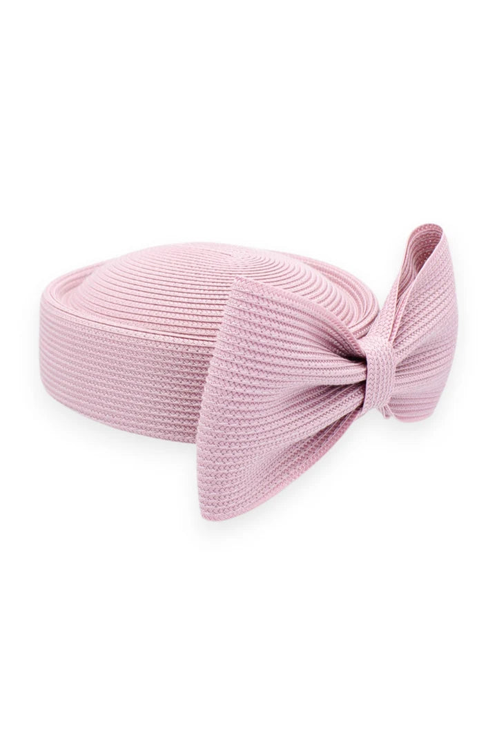 HAT TARA PILLBOX - DUSTY PINK