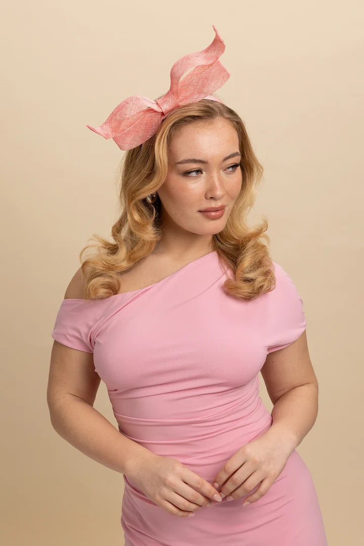 FASCINATOR SUTTON - PINK