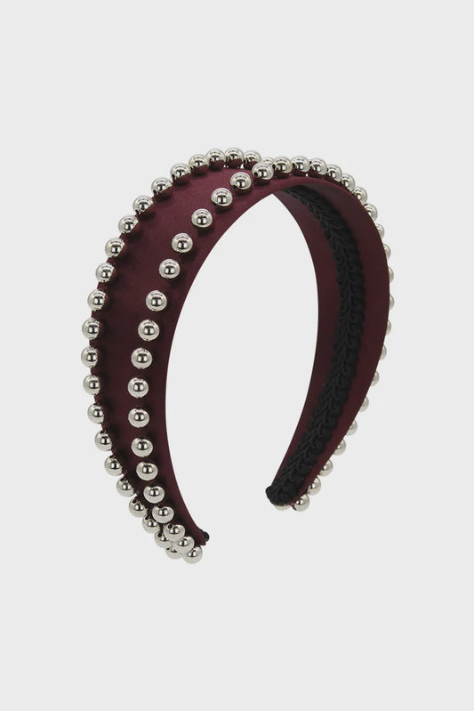 HEADBAND RALEIGH - BURGUNDY