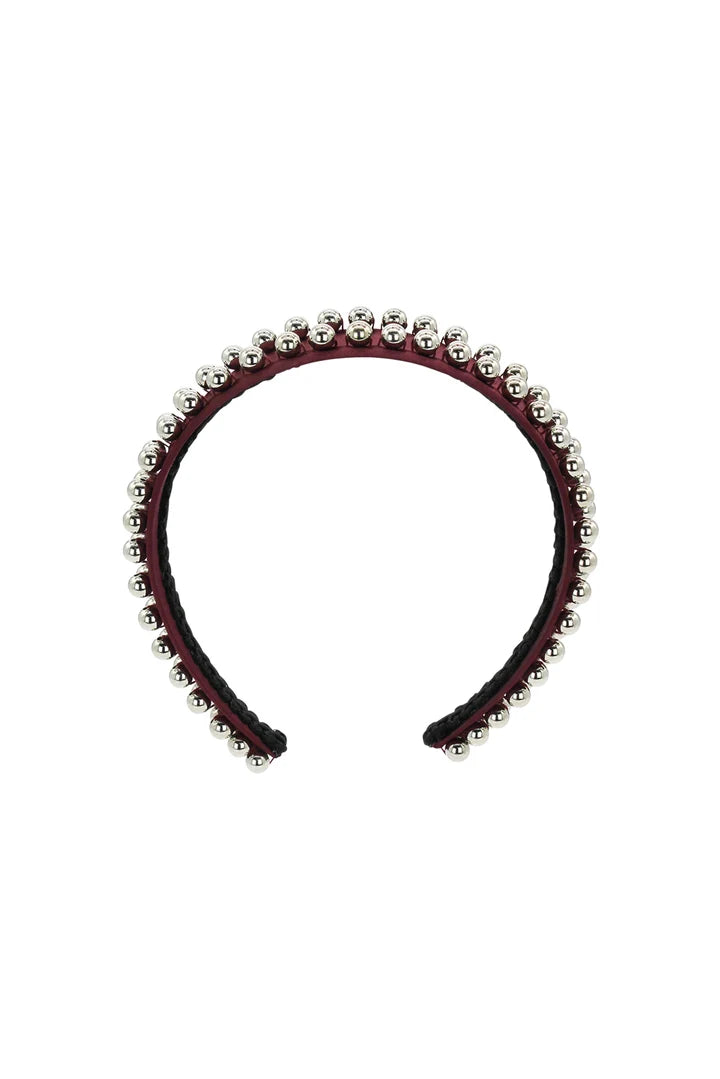 HEADBAND RALEIGH - BURGUNDY