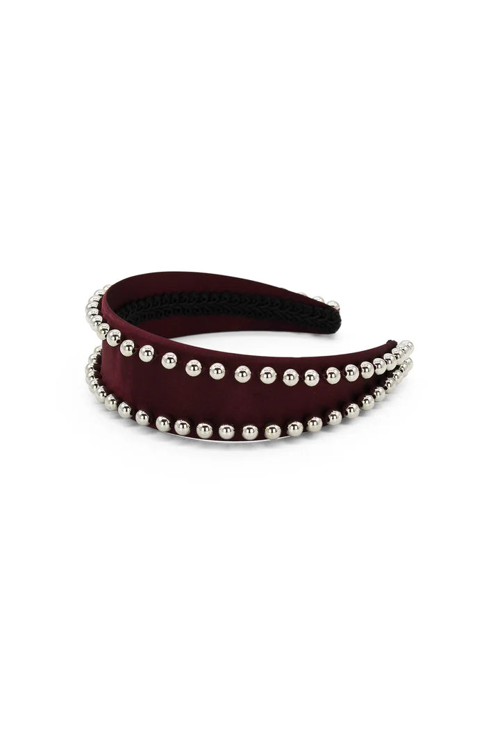 HEADBAND RALEIGH - BURGUNDY