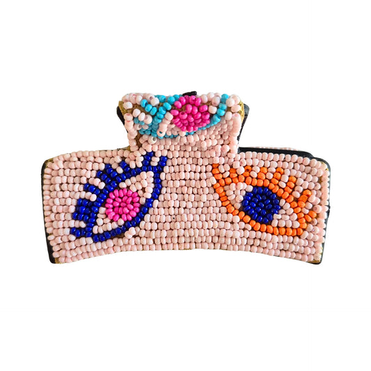 HAIR CLIP BEADED