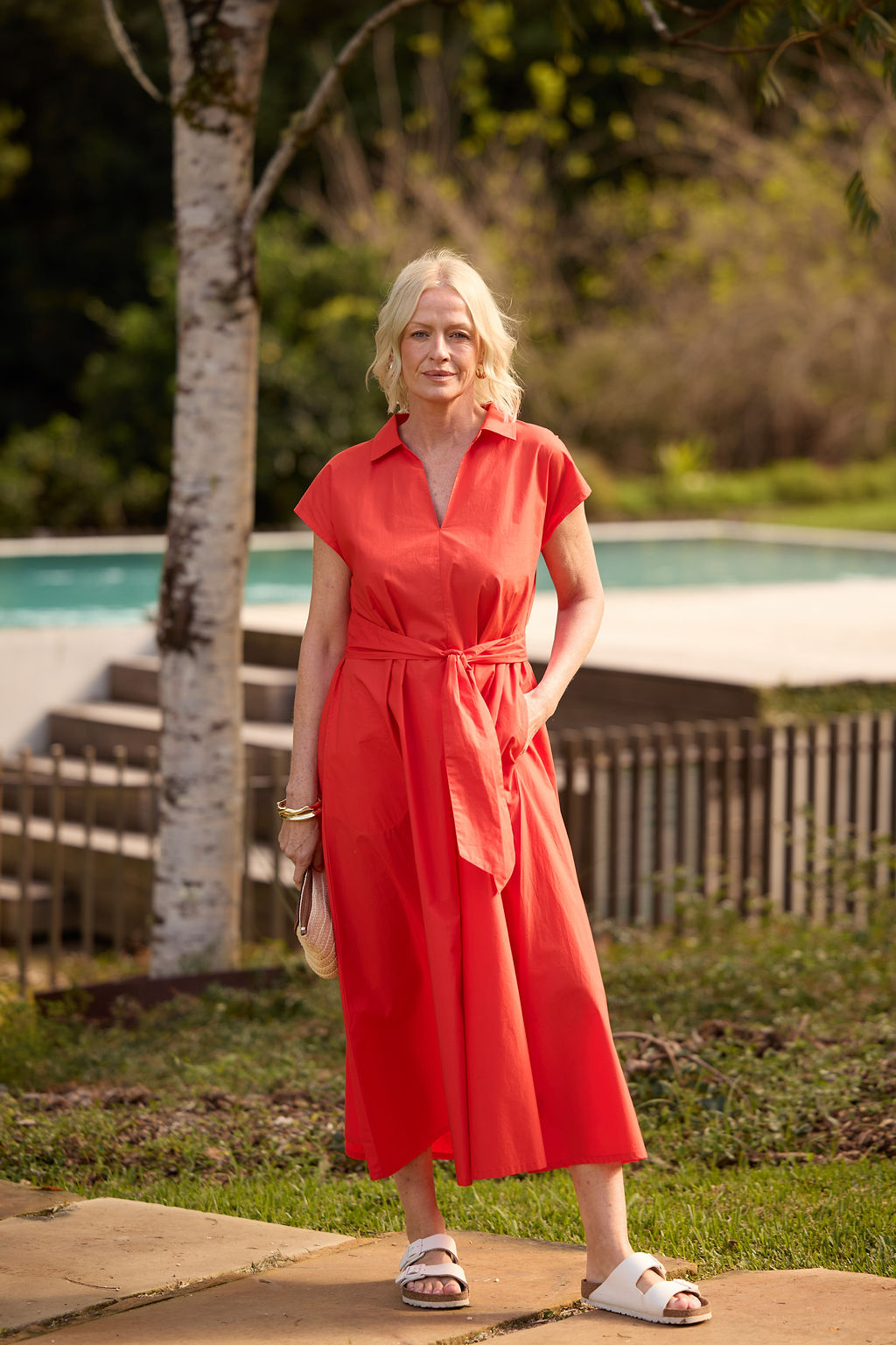 DRESS SHELL COTTON - GARNET