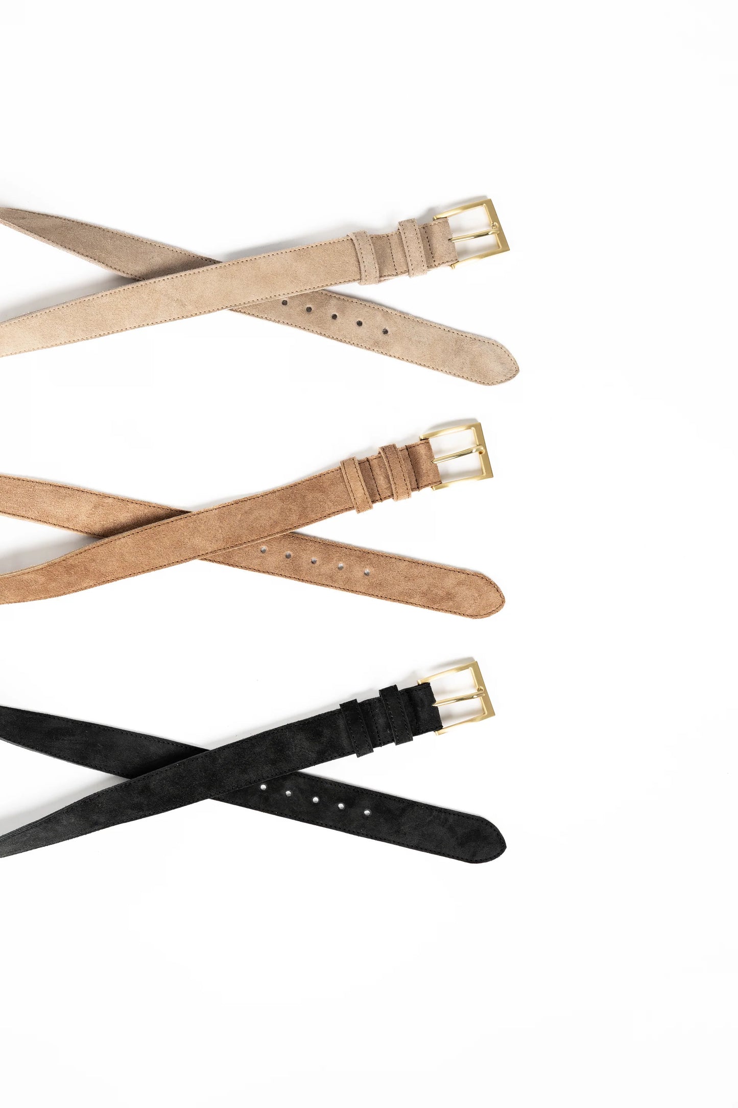 BELT CLASSIC SUEDE - STONE