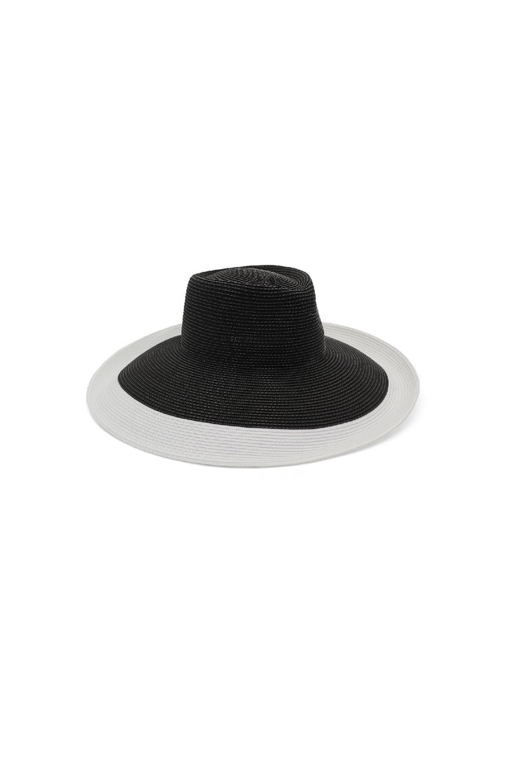 HAT AVEN FEDORA - BLACK & WHITE