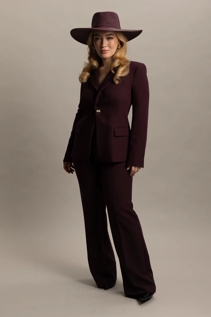 FEDORA ARIA - BURGUNDY