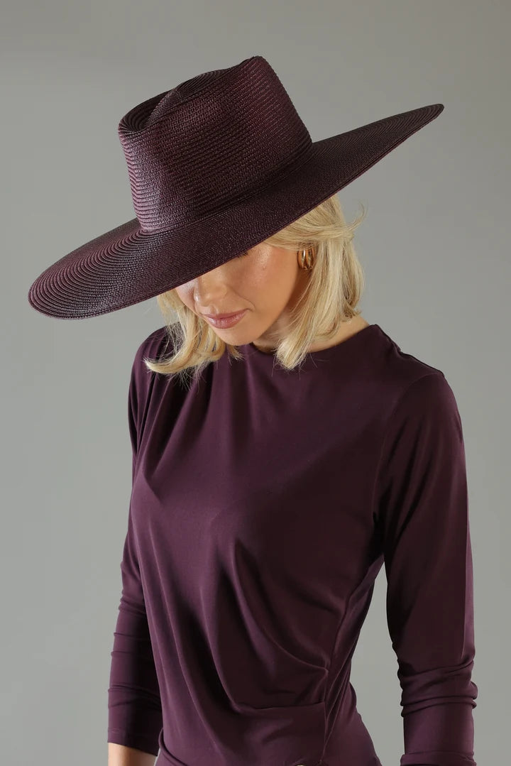 FEDORA ARIA - BURGUNDY