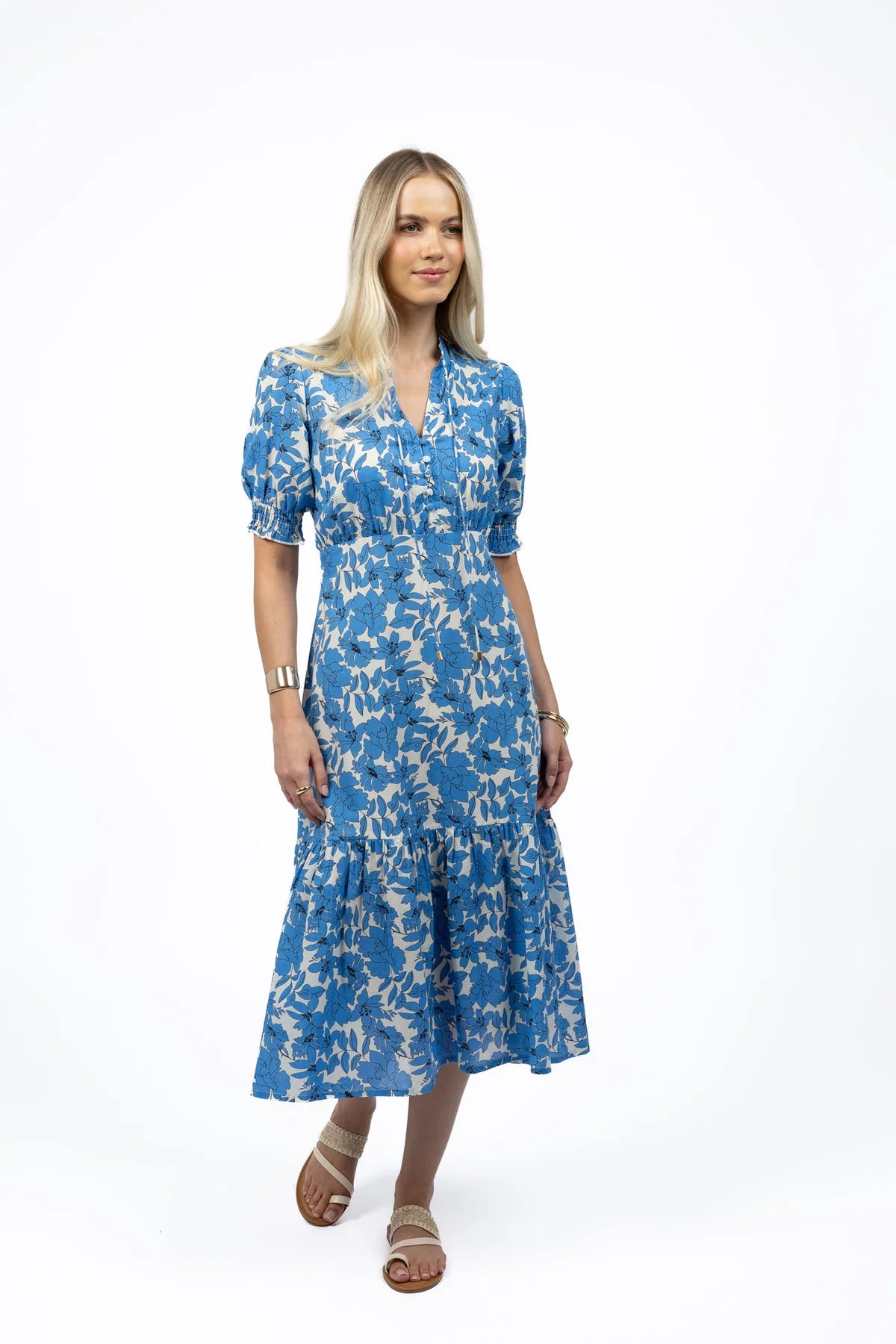 DRESS FLEUR MIDI