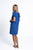 DRESS SANA SHIFT - ROYAL BLUE