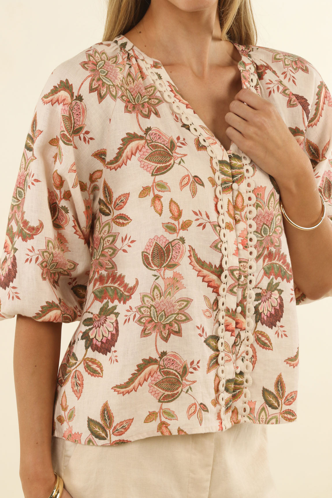 BLOUSE BOHEMIAN ROSE