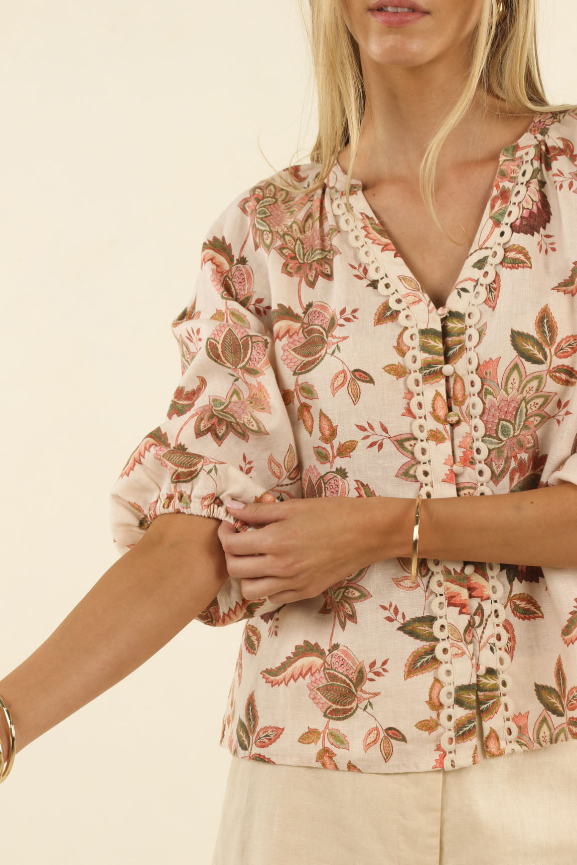 BLOUSE BOHEMIAN ROSE