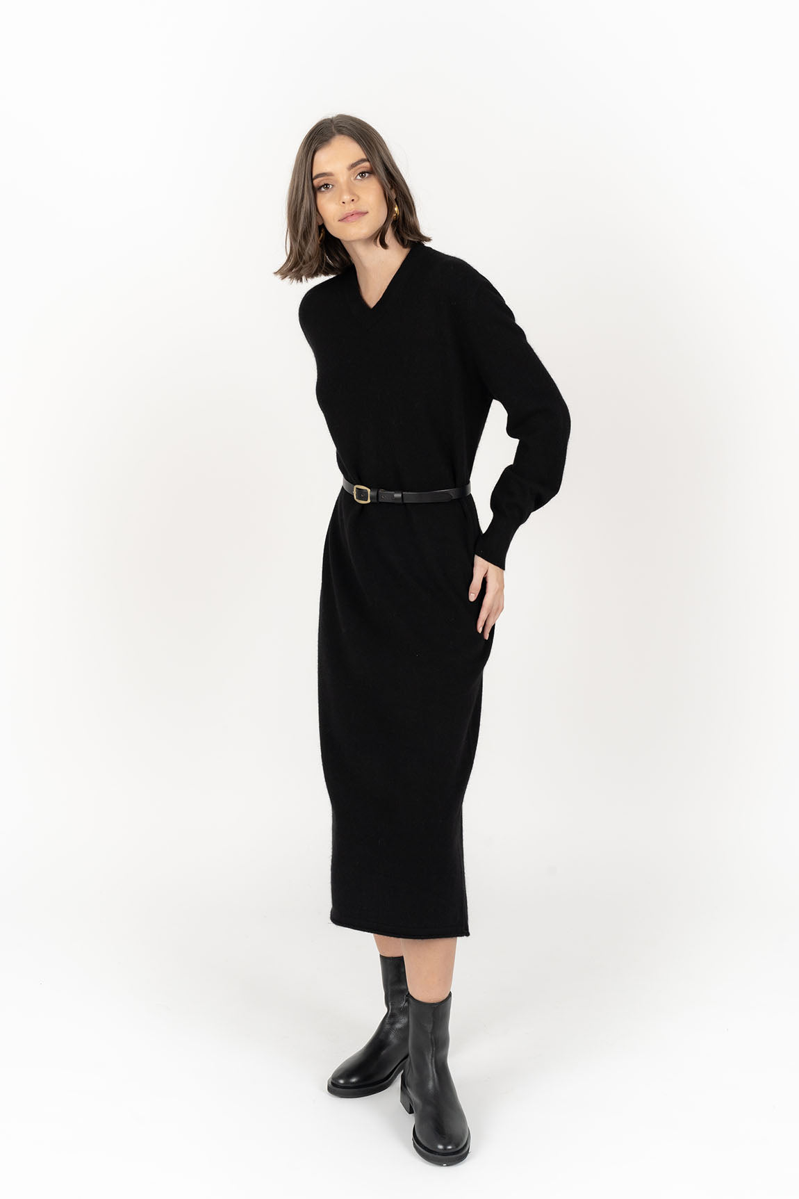 DRESS WHISPER - BLACK