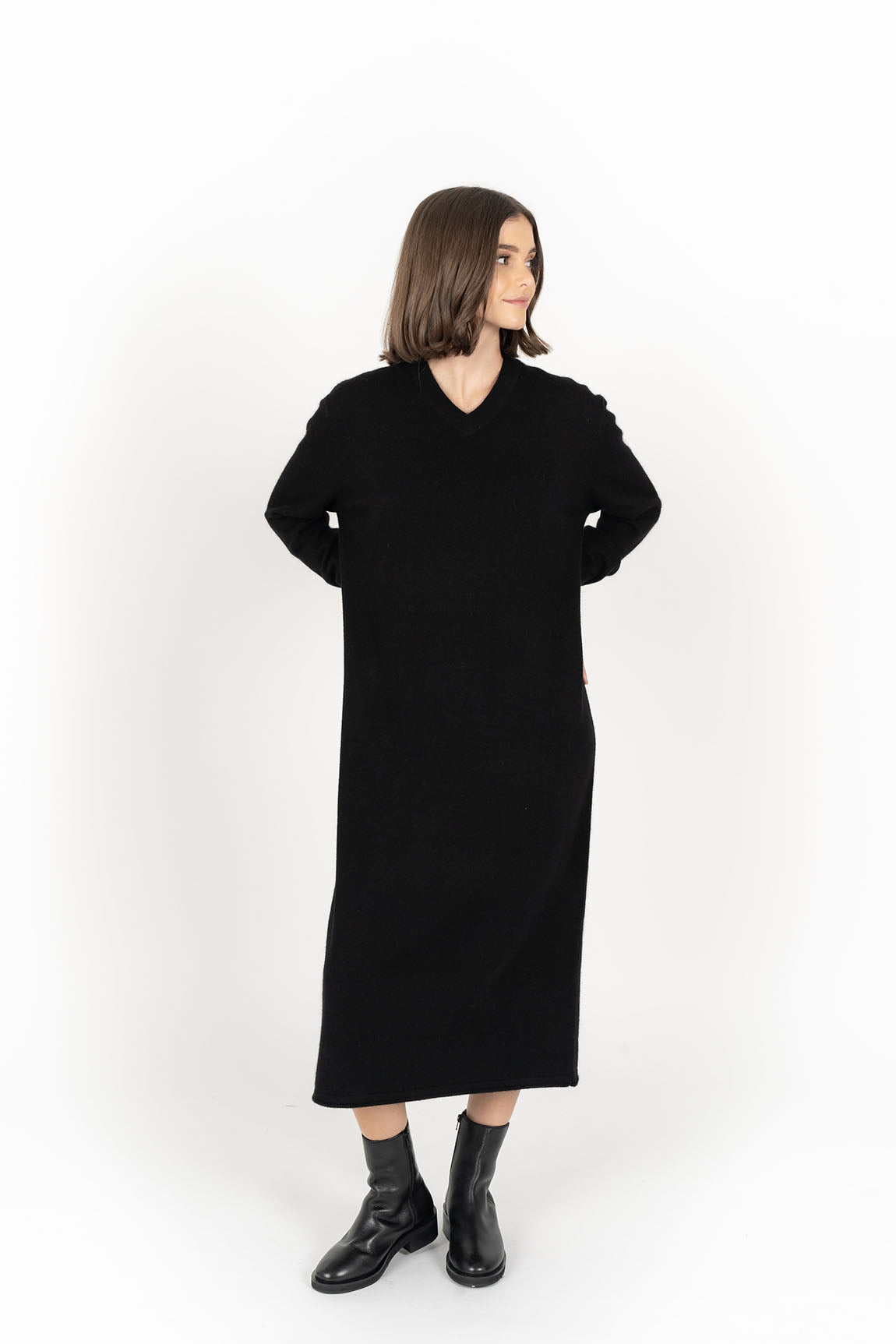 DRESS WHISPER - BLACK