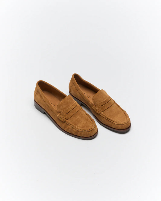 LOAFER HAWK LEATHER - TAN SUEDE