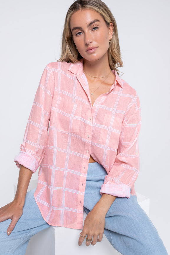 SHIRT LINEN BOYFRIEND SUMMER 23