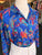 SHIRT  COBALT FLORA