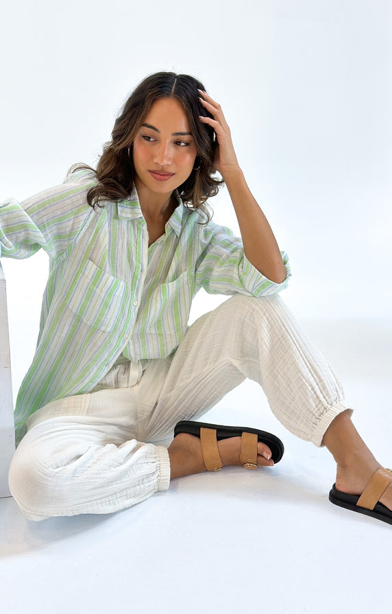 SHIRT LINEN BOYFRIEND SUMMER 23