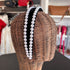 HEADBAND YORK BLACK VELVET