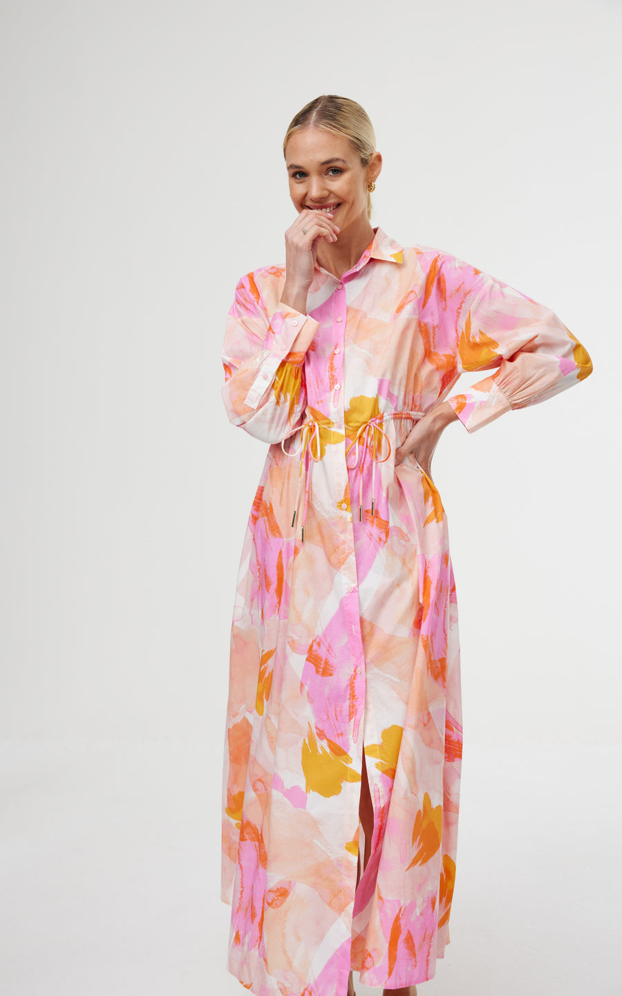 DRESS ISLA SHIRT - CONFETTI